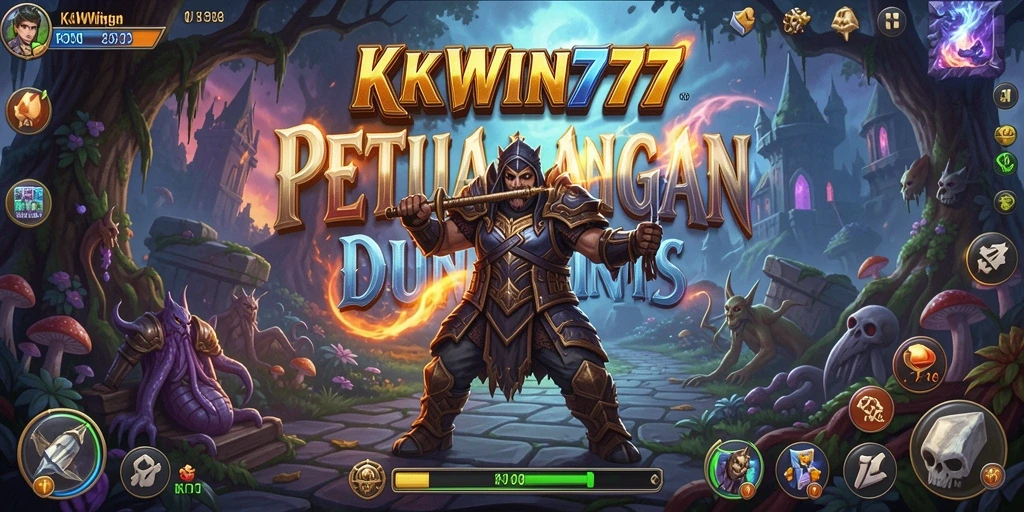 Tampilan gameplay KKWIN777 yang penuh aksi dan petualangan.