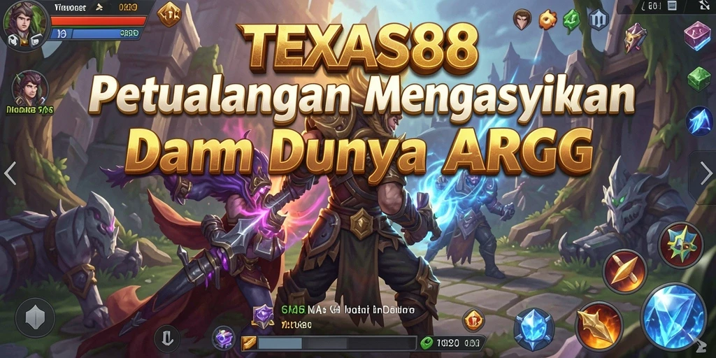 Gameplay seru di dunia fantastis TEXAS88